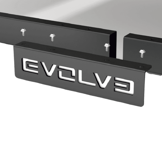 Evolve Laserskuren logotyp