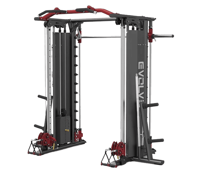 Evolve Prime Series Multi Smith Machine With Cable Cross