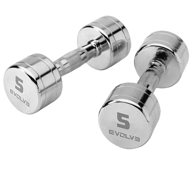 Evolve Chrome Hantlar Set 1-10 kg (CD-1-10)