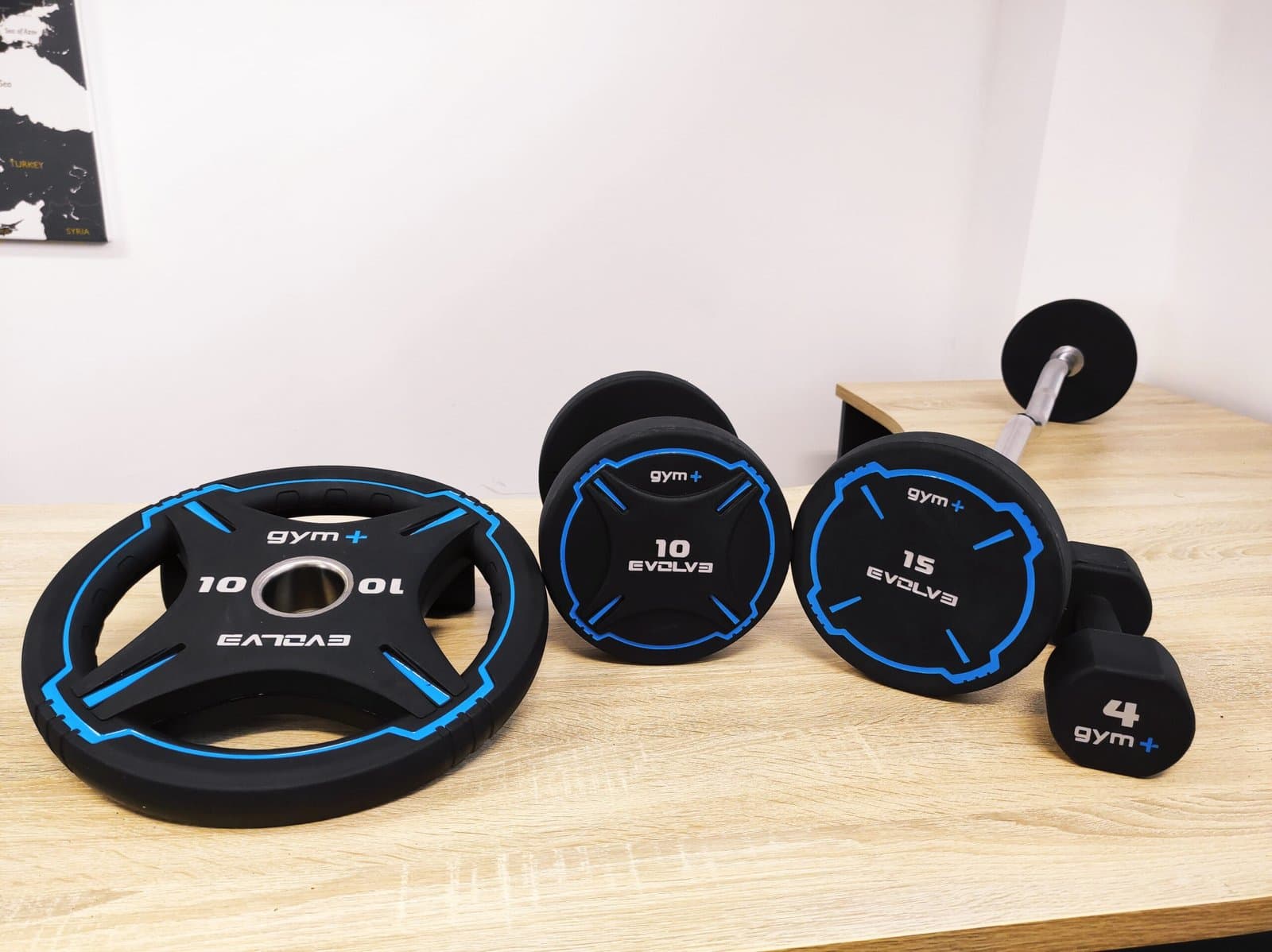 Evolve Urethane skivstänger med fast vikt(1)