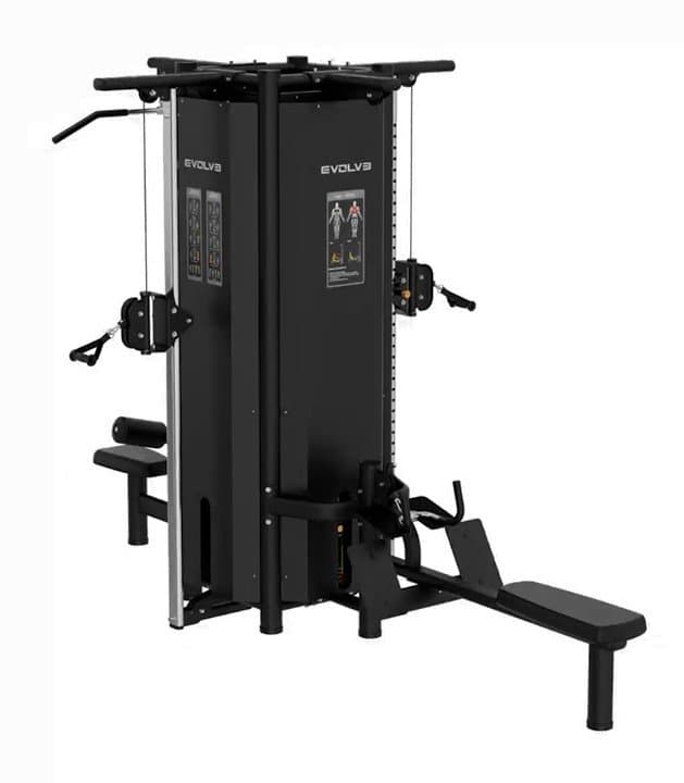 Evolve Ultra Series Selectorized 4 Stack Multigym med 2 justerbara kablar (UL-450)