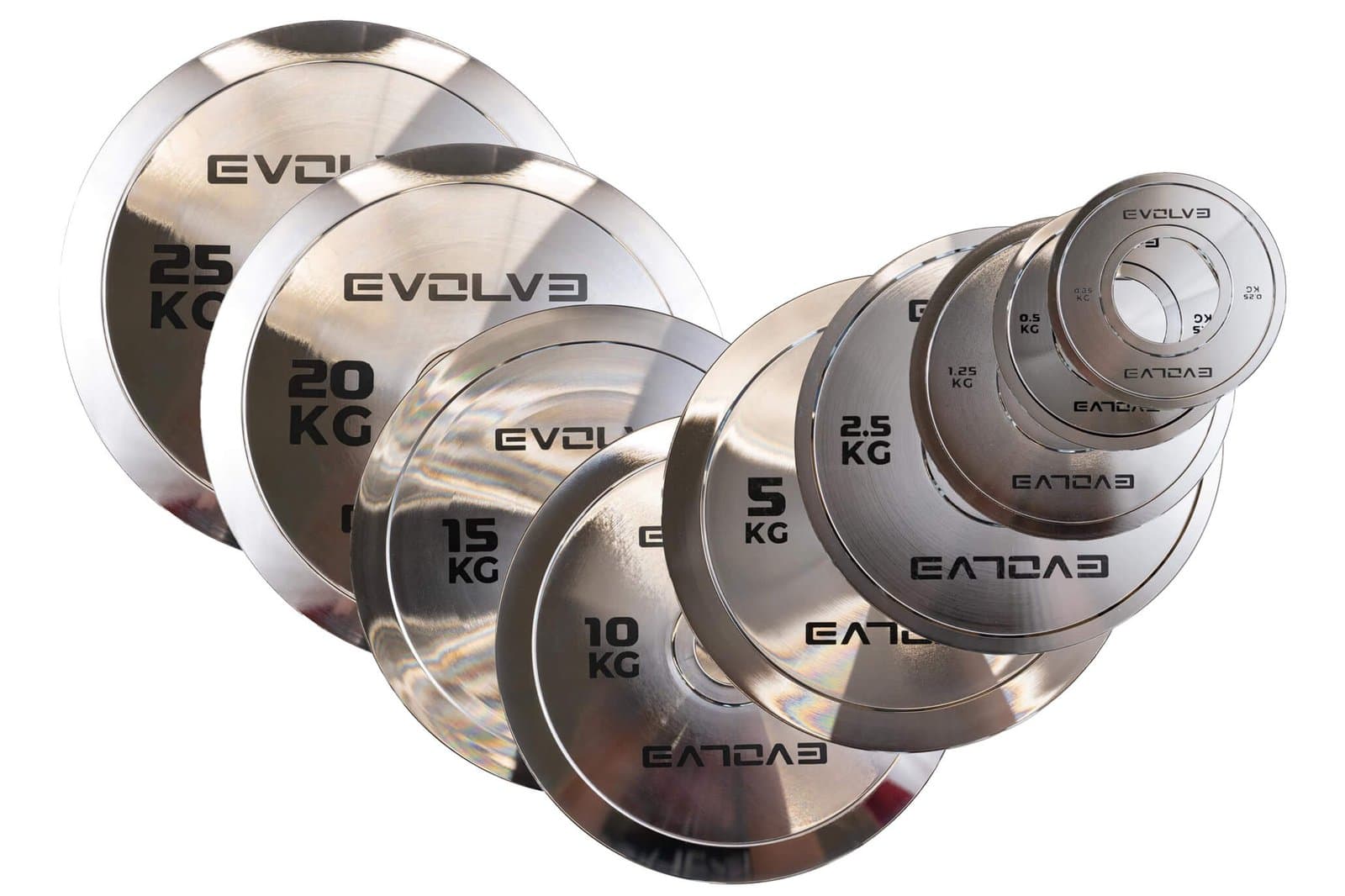 Evolve stålplatta för styrkelyft