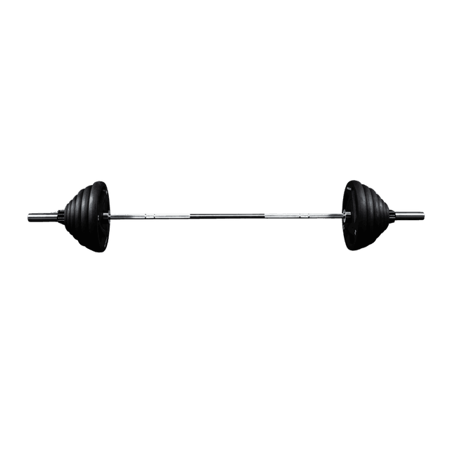 Evolve Econ Series Bar Set med viktplattor av gummi (EC-R)