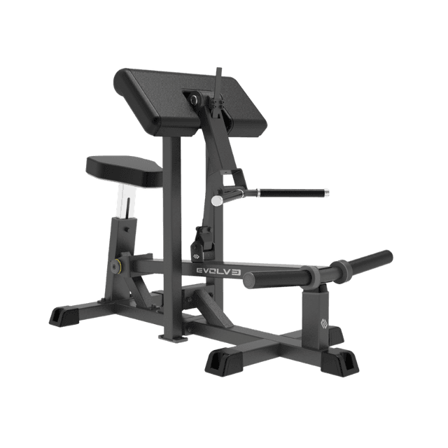 Evolve Econ Series plattbelastad bicepscurl (EC-080)