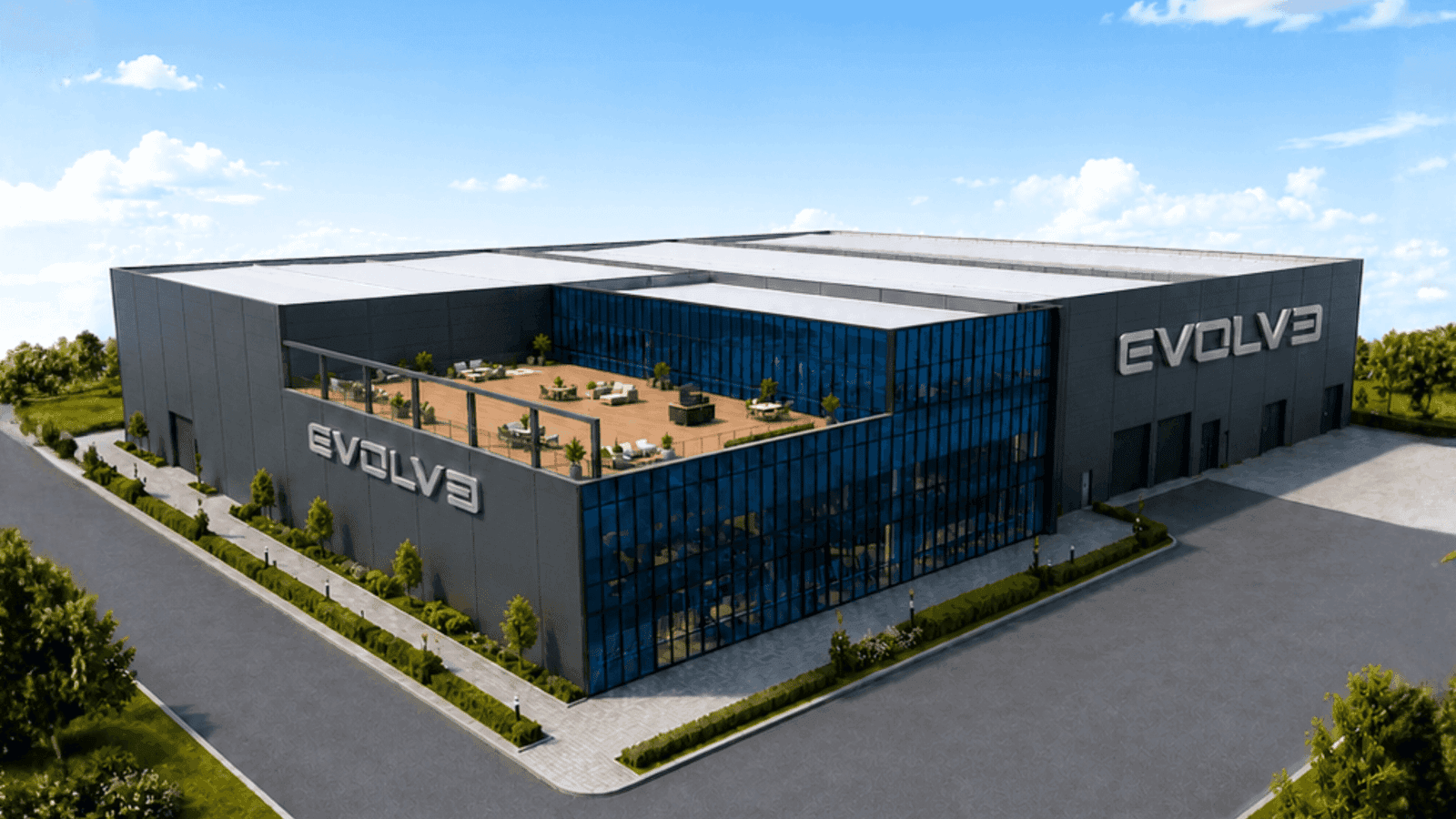 EVOLVE växer: ett nytt huvudkontor på 6 200 m² är på väg