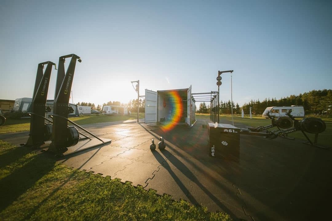 Amber CrossFit Pop-Up konteinerių sporto salė!