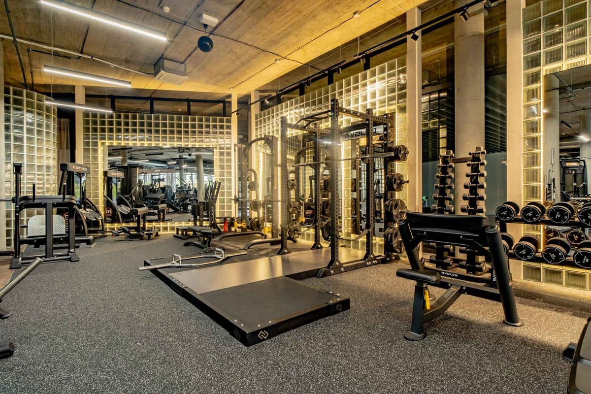 Fitnie akademijos sporto salė
