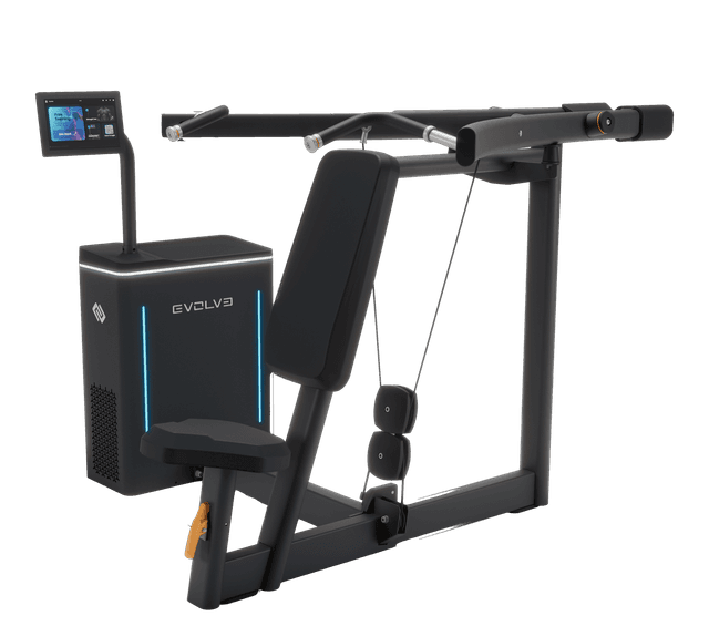 Evolve Digital Strength Series Selectorized Shoulder Press (presse à épaulement sélective)