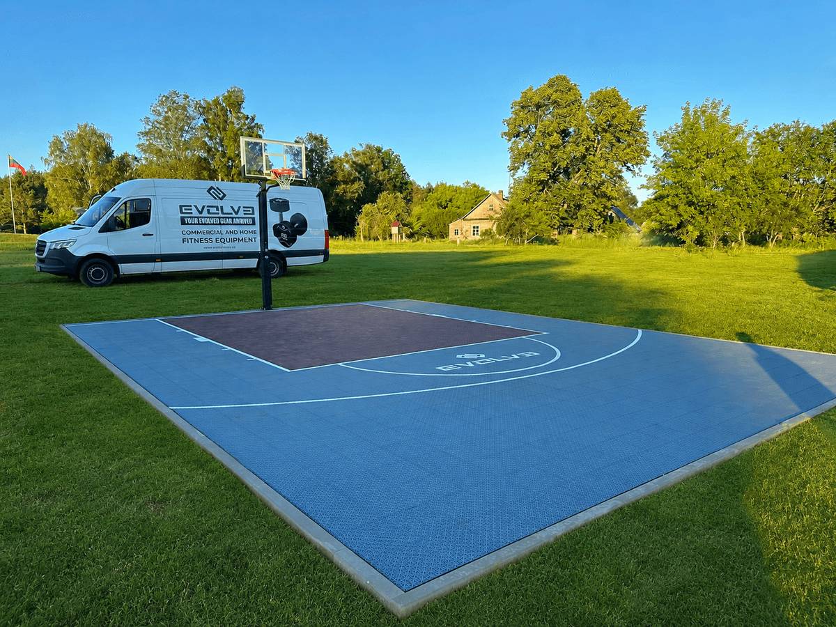 Basketball Court, Kalvarija, Lithuania