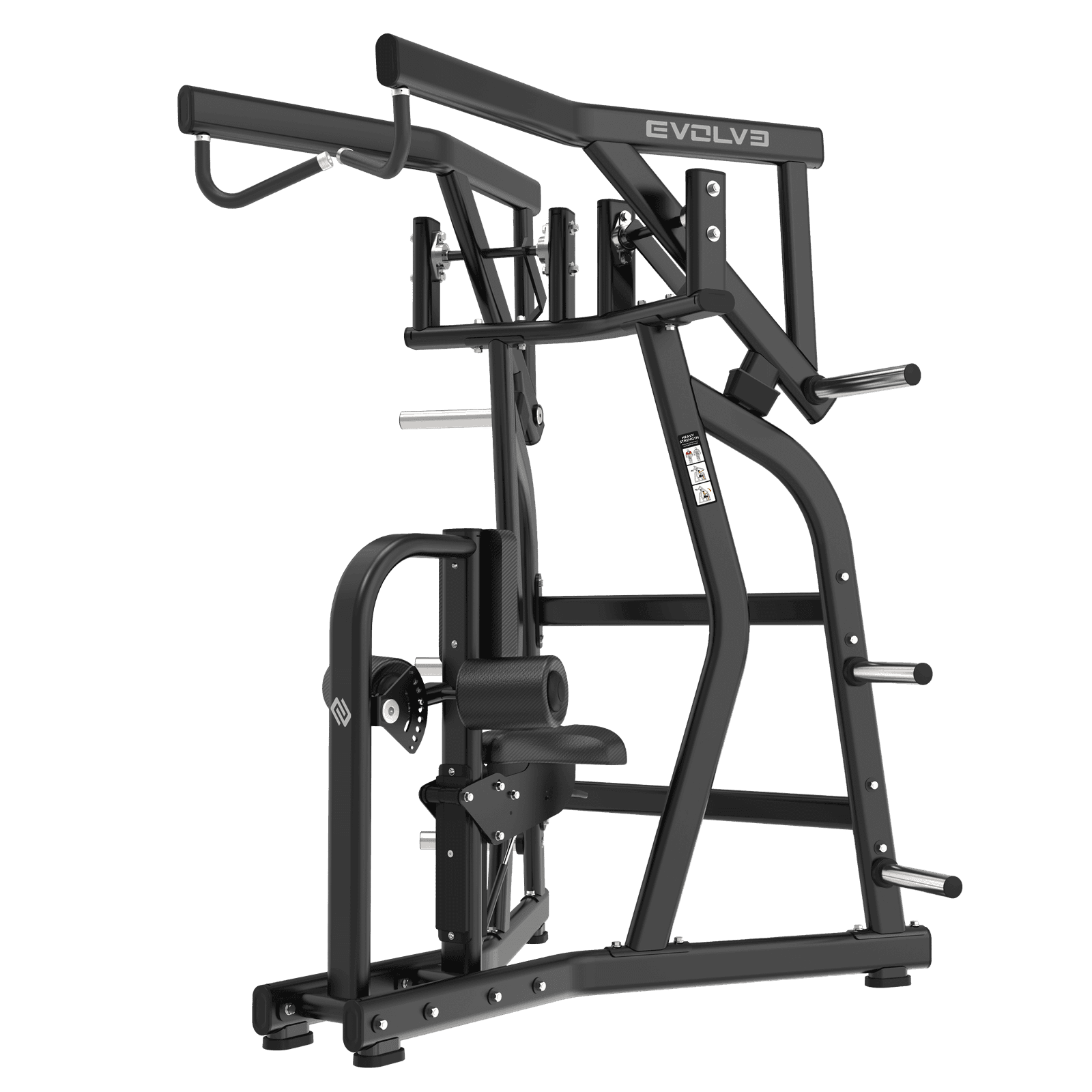 Evolve Prime Series Plate Loaded Lat Pull Down, EV-PL-PR-002 (PR-002)