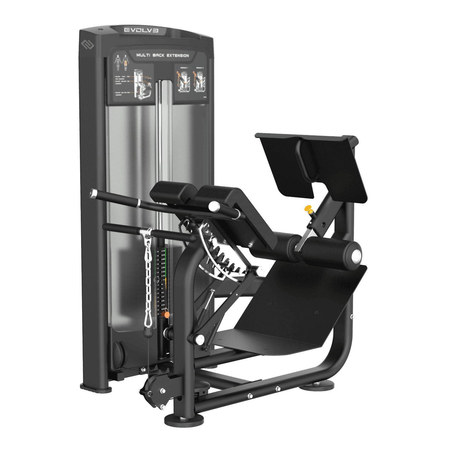 Селекторизированный тренажер для разгибания спины Evolve Ultra Series (UL-400)