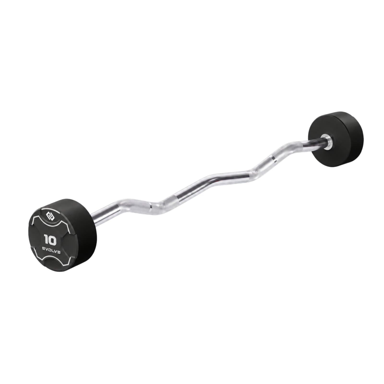 Evolve Ultra Series CPU Urethane Curl Fixed Barbell (FB-UL-UC)