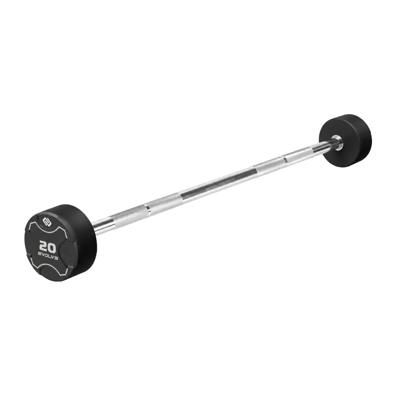 Evolve Ultra Series CPU Urethane Straight Fixed Barbell (FB-UL-US)