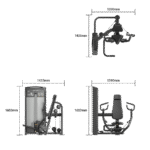 Evolve Ultra Series Selectorized Chest Press (valikuline rinnapress)