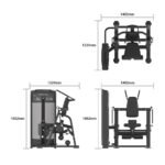 Evolve Ultra Series Geselecteerde Buikspiermachine