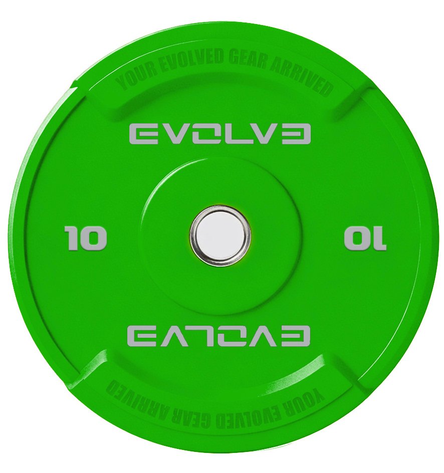 Evolve Ultra Series CPU Urethane Colored Bumper Plate (UB-UL-CL)