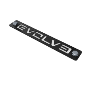 Evolve Stainless Steel Small Logo Plate (AT-LP)